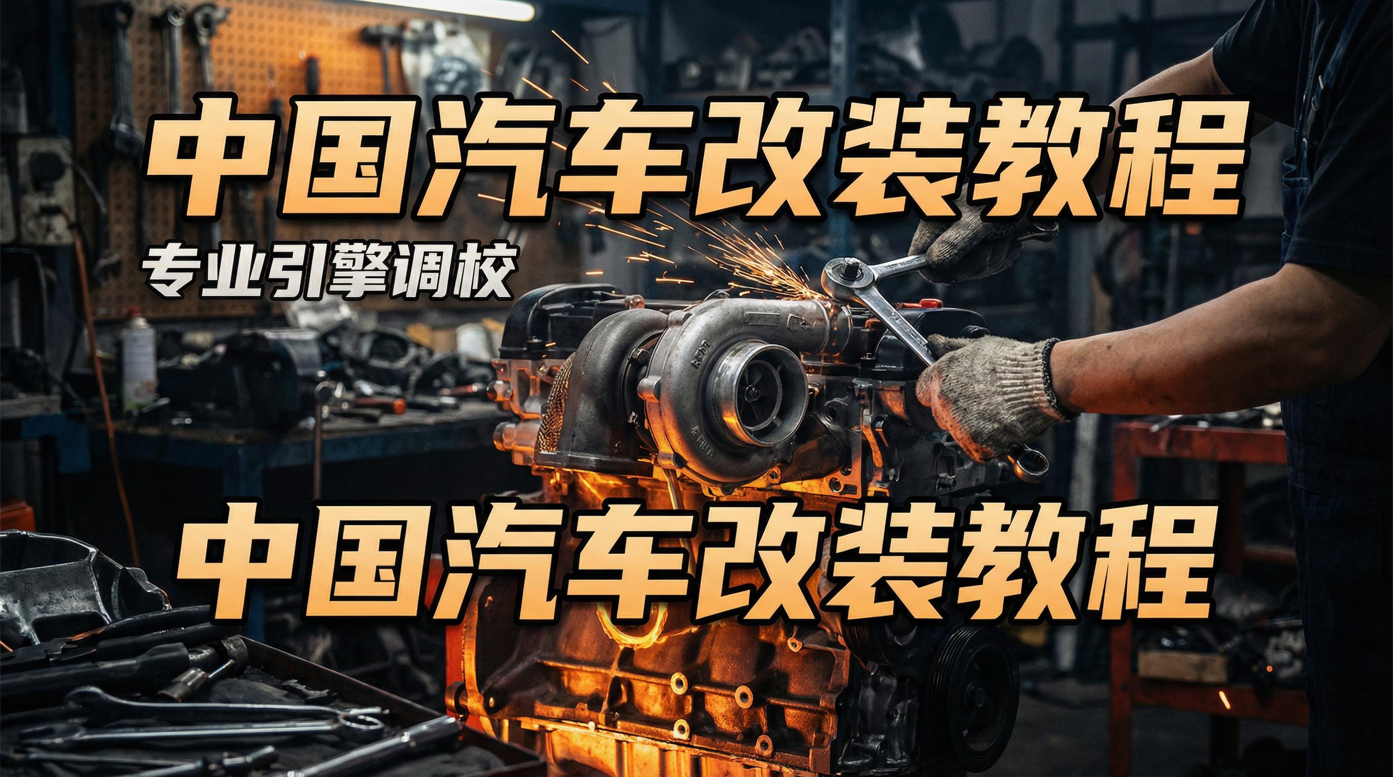 吃瓜修车视频-涡轮增压改装教程